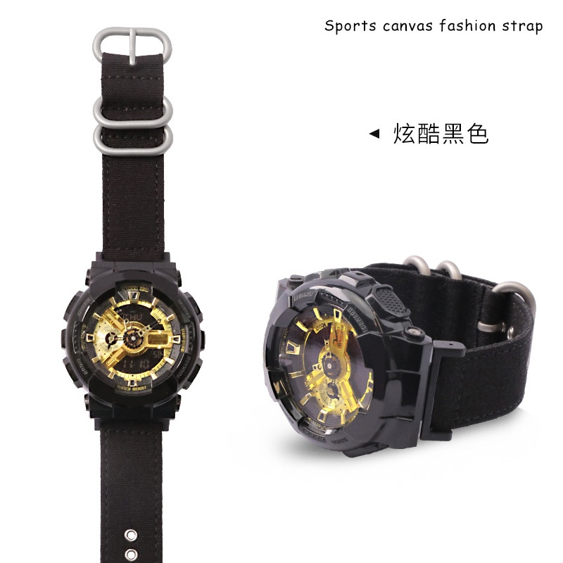 16mmCotton Canvas Nylon Replac - Casio Watch G-Shock Dw-5600 recension och pris