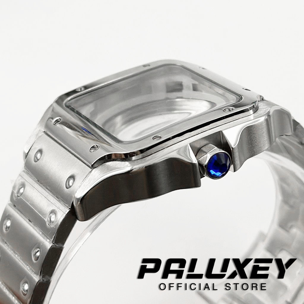 NH35 38mm Square Watch Case 31 - Cartier Watch Santos recension och pris