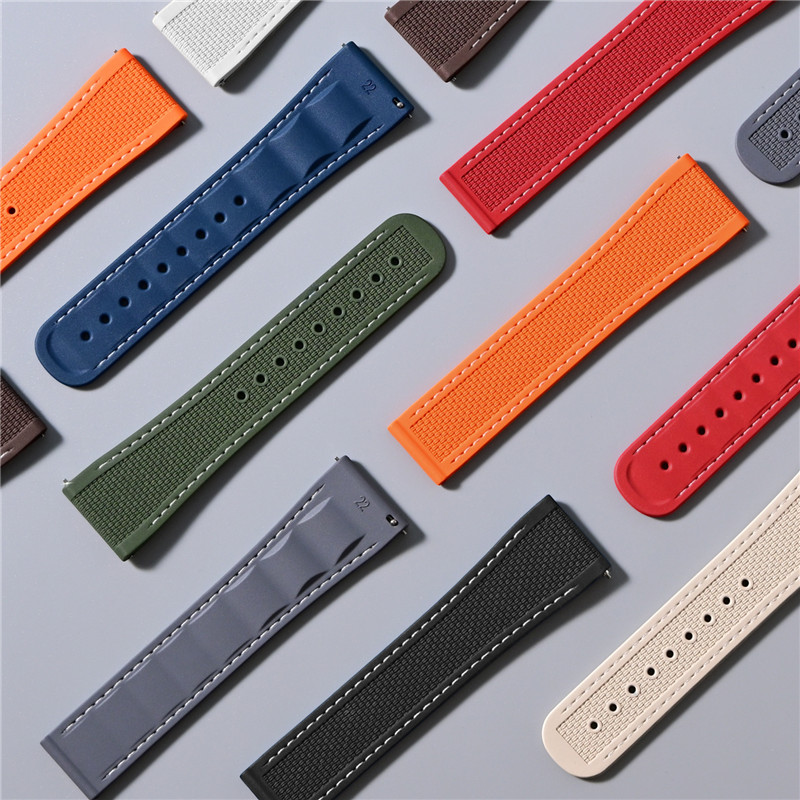 FKM Folding Buckle Strap 20mm  - Omega Watch Seamaster recension och pris