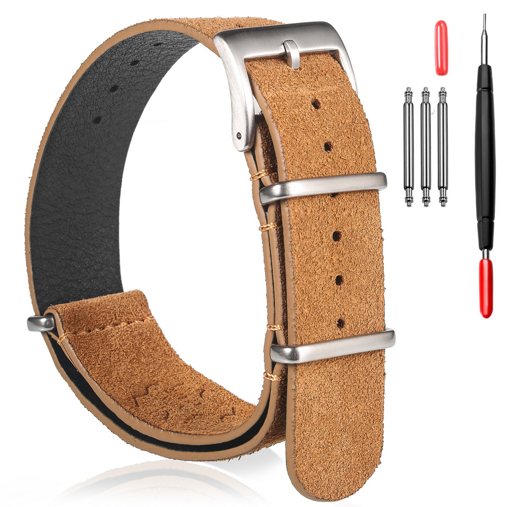 HEMSUT Genuine Leather Watch B - Tropic Strap Vintage recension och pris