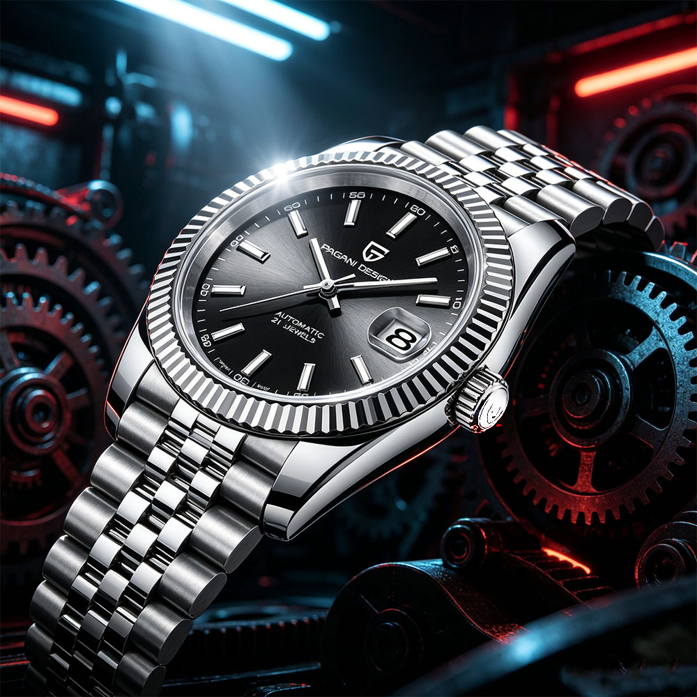 Top Brand PAGANI DESIGN Men Me - Rolex Watch Datejust recension och pris