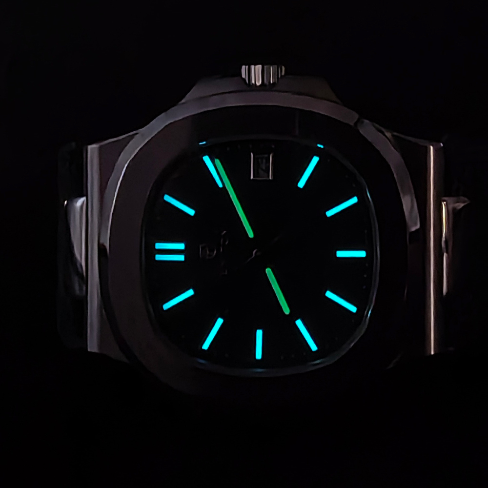 ENITON 38mm Stone Dial Composi - Canvas Strap Watch recension och pris