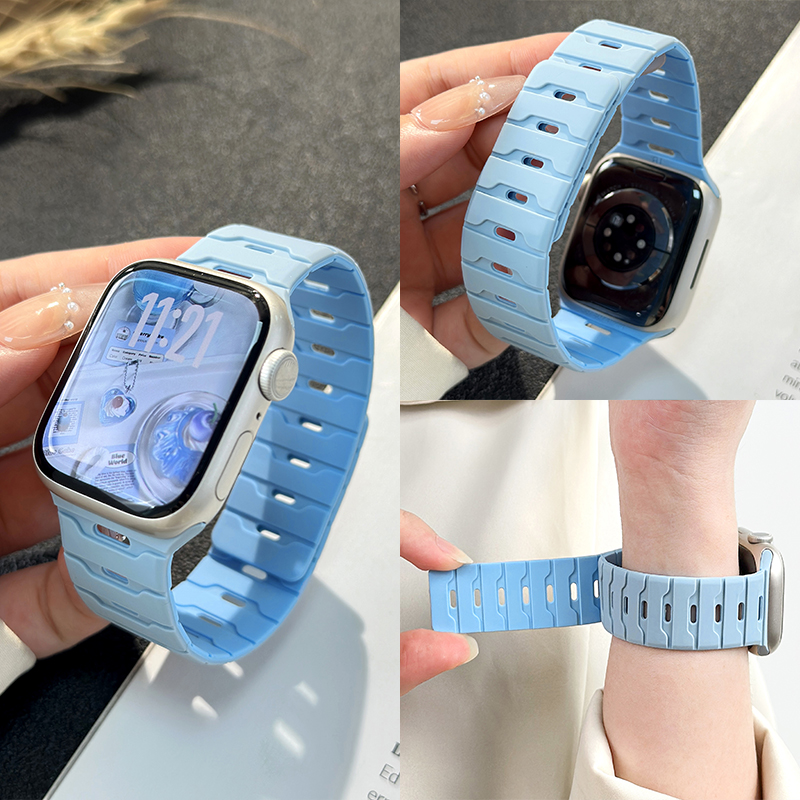 Magnetic Strap For Apple Watch - Milanese Loop Magnetic recension och pris