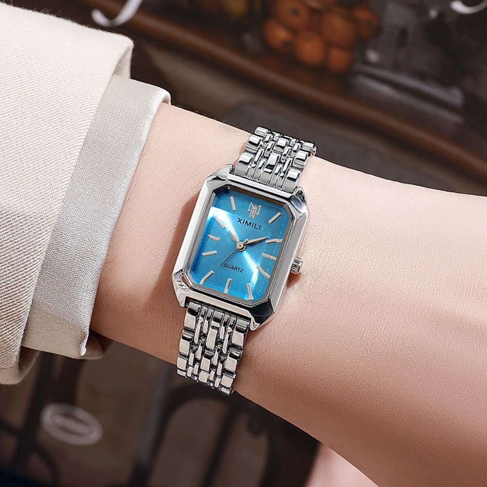 Fashion Stainless Steel Quartz - Canvas Strap Watch recension och pris