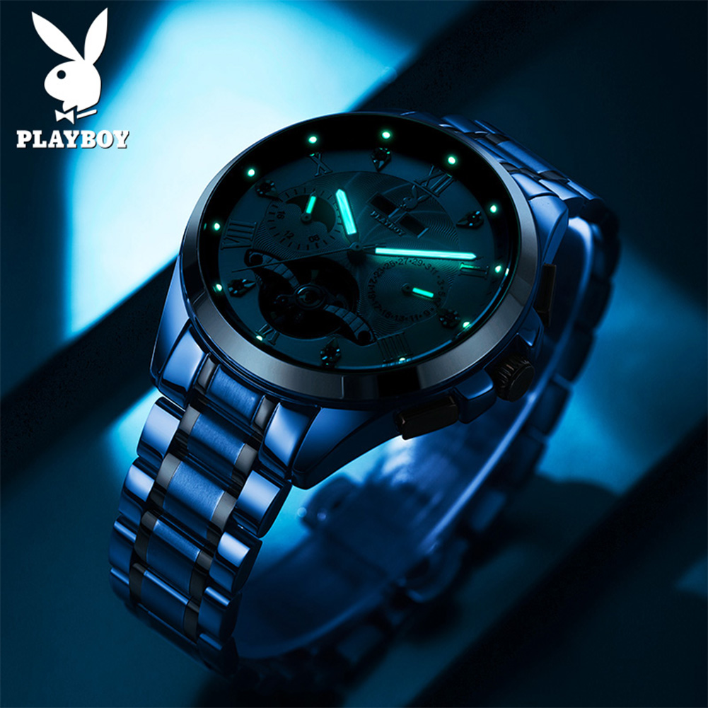 PLAYBOY 3090 Luxury Men's Auto - Rolex Watch Daytona recension och pris