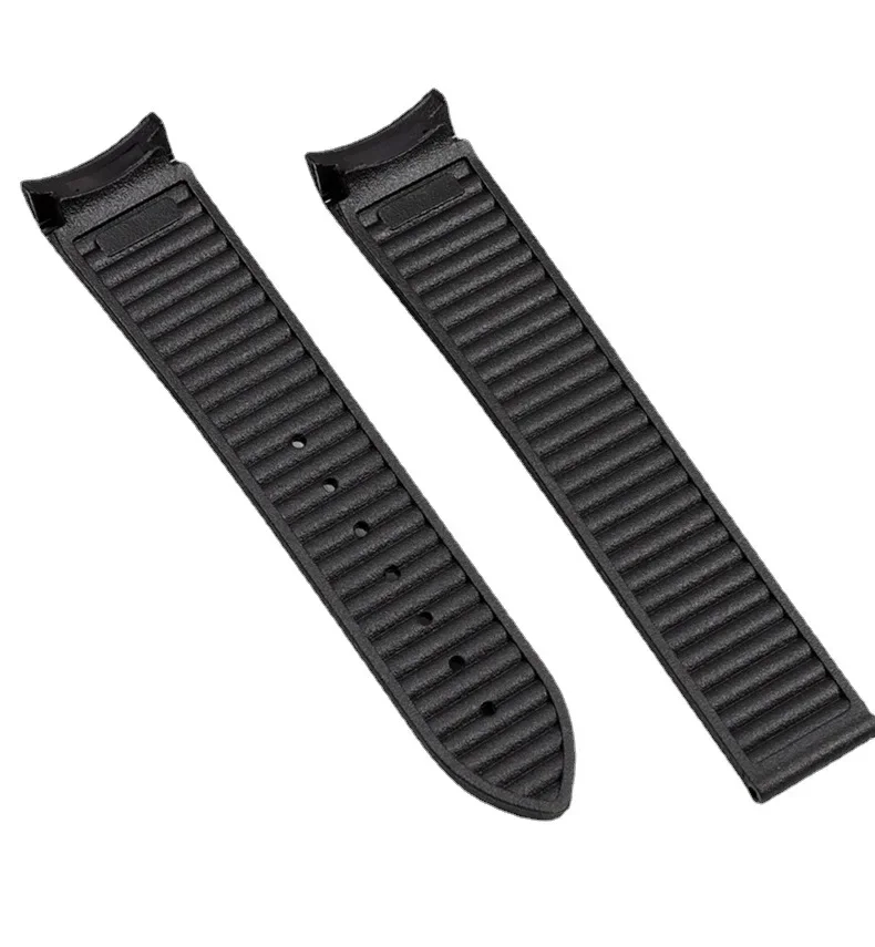 20mm Curved End Rubber Silicon - Omega Watch Seamaster recension och pris