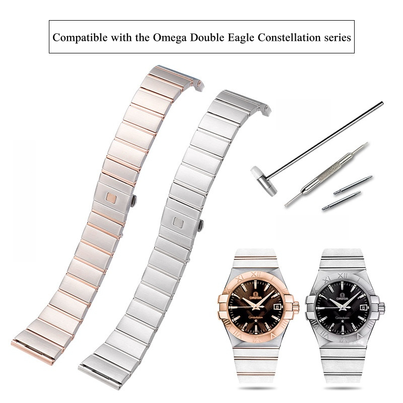Stainless steel strap for Omeg - Omega Watch Constellation recension och pris