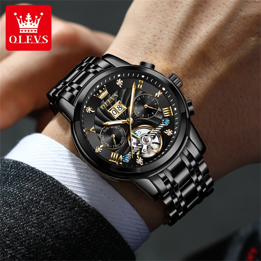 OLEVS Classic Men's Watches To - Rolex Watch Datejust recension och pris