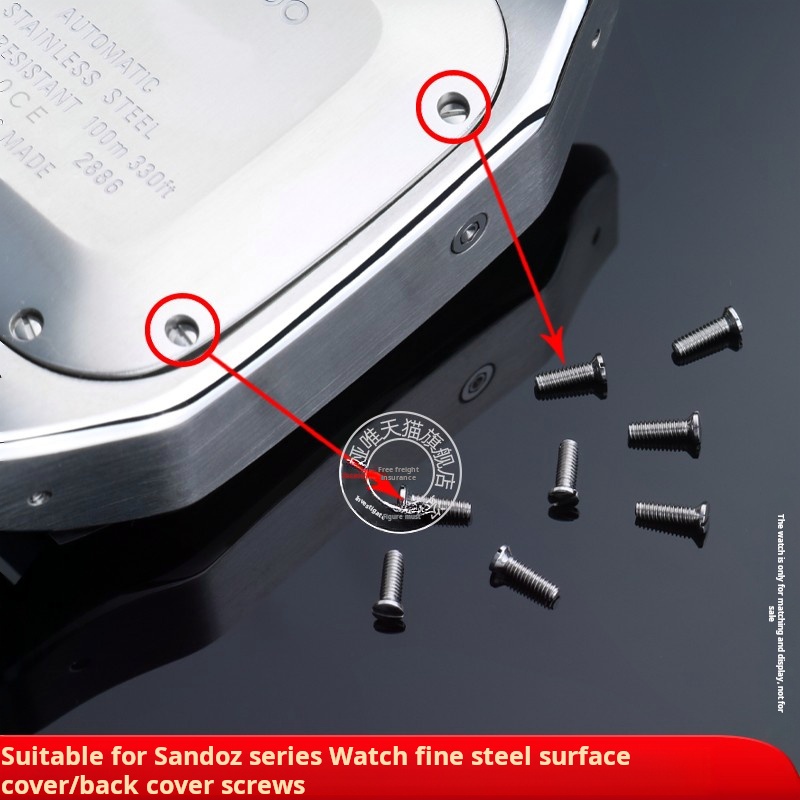 Solid Stainless steel Screw Fo - Cartier Watch Santos recension och pris