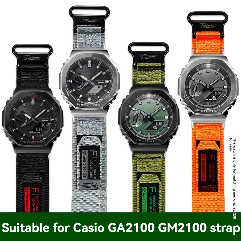 Nylon Canvas Watch Band Strap  - Casio Watch G-Shock Ga-2100 recension och pris